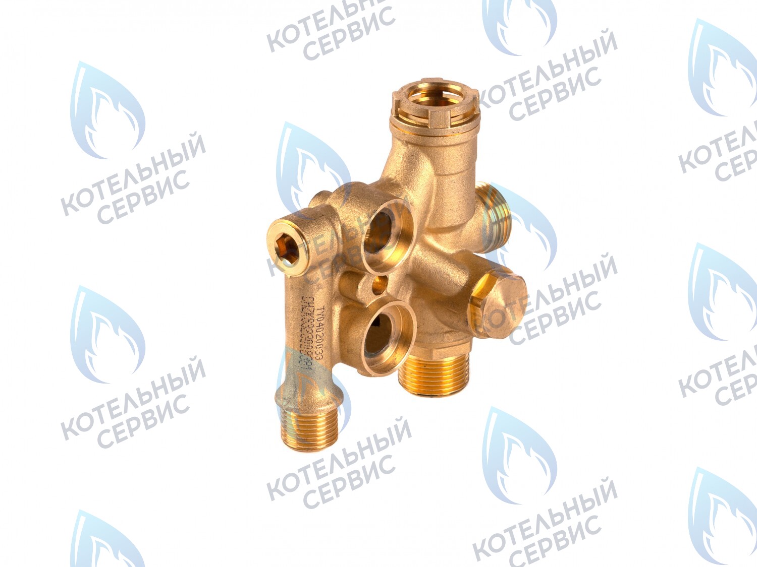 KS90299333 Гидроузел трехходового клапана латунный KOREASTAR 