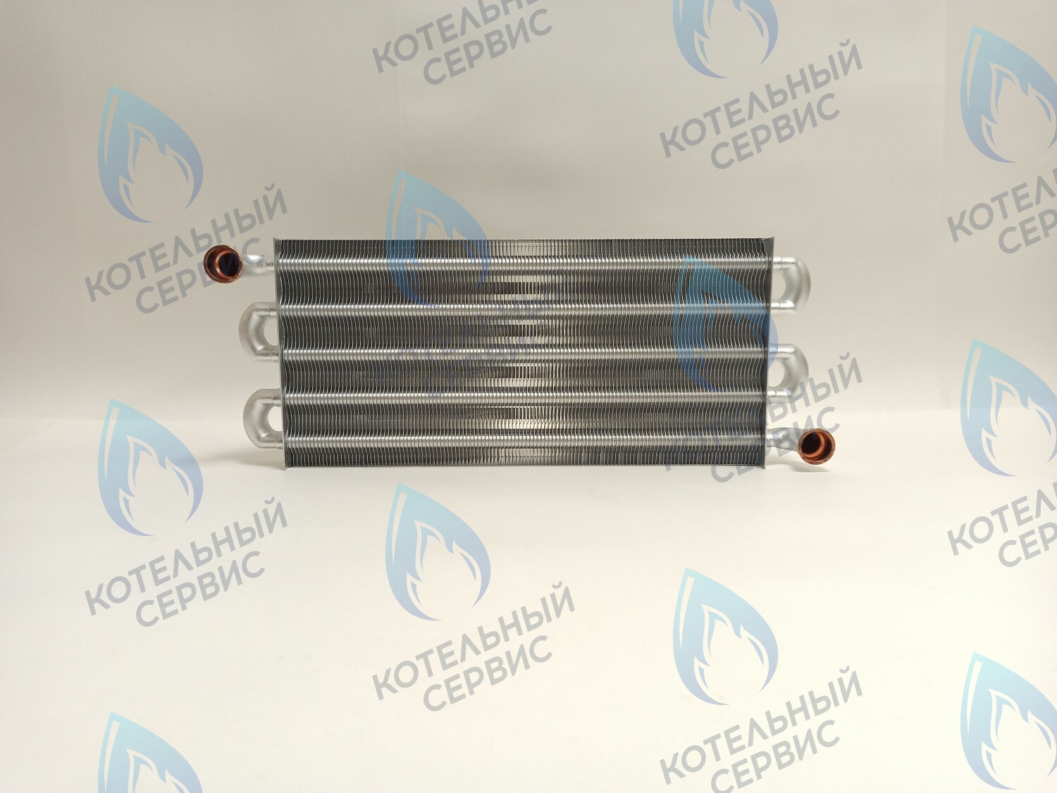 EM042-380 Теплообменник первичный (основной) (крепление - клипсы) FERROLI FORTUNA PRO (902603890) 