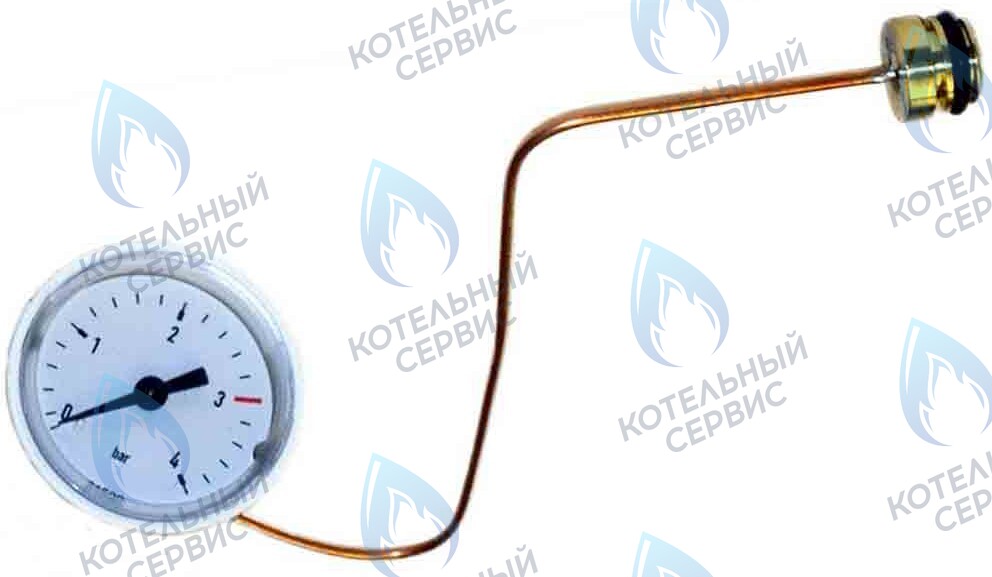 7834985 Манометр 4 бар Viessmann Vitopend 100-W  WH1D, Vitodens 100-W WB1B 