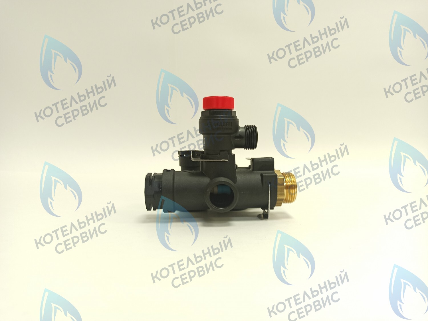 NUM00007 Гидроблок (левый) с картриджем трехходового крана (пластиковый) LIGHT 12кВт-24кВт, VARME 12кВт-18кВт (HH005B) FEDERICA BUGATTI 