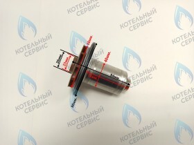 Втулка ротор насоса (по часовой стрелки) ERCO 15-50, 95W (подходит под улитку WILO)