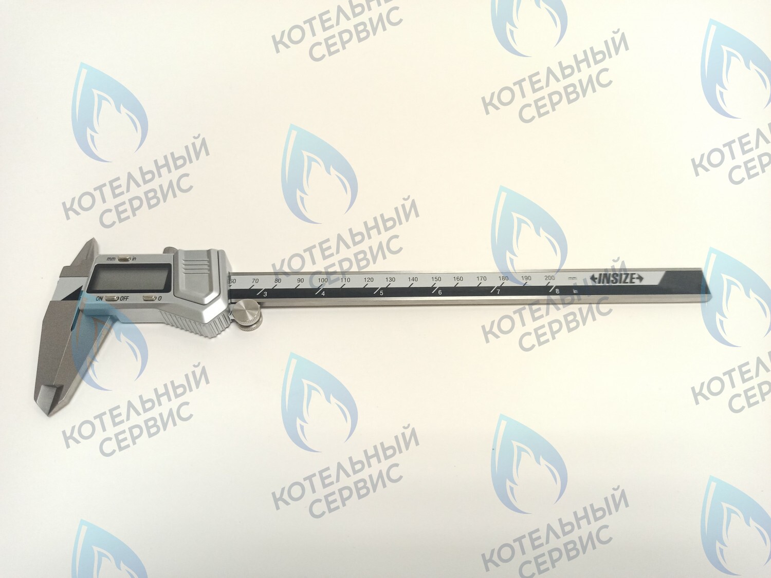 ZK004-200 Штангенциркуль металлический INSIZE 0-200мм с ЖК дисплеем 