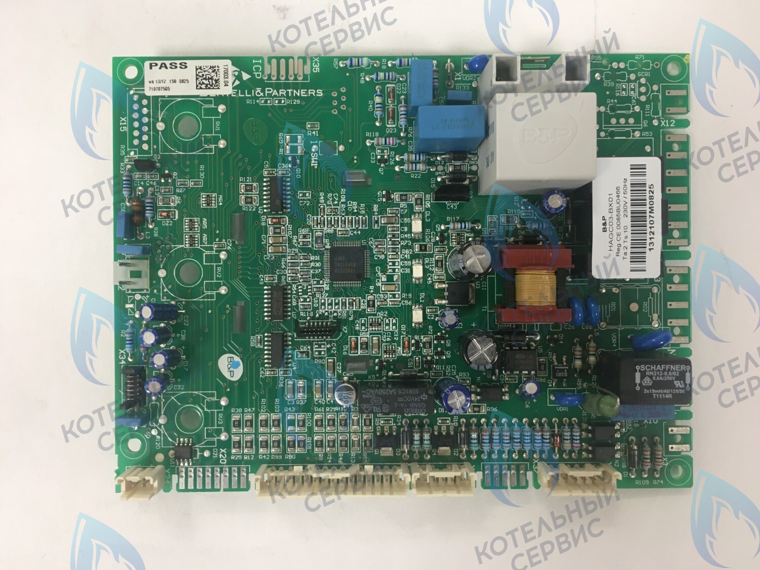 7726557 Плата BAXI PCB BP HAGC03 BX01 (710731400, 722233100) 