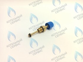 Кран подпитки TERMET 34,5мм, ALPENHOFF (151000993,151001260), UNICAL, RODA, ALPHATHERM (95263342), LEMAX (107907) NevaLux  8224, 8230, 8624 С РАЗДЕЛЬНЫМИ ТЕПЛООБМЕННИКАМИ, длина 6 СМ