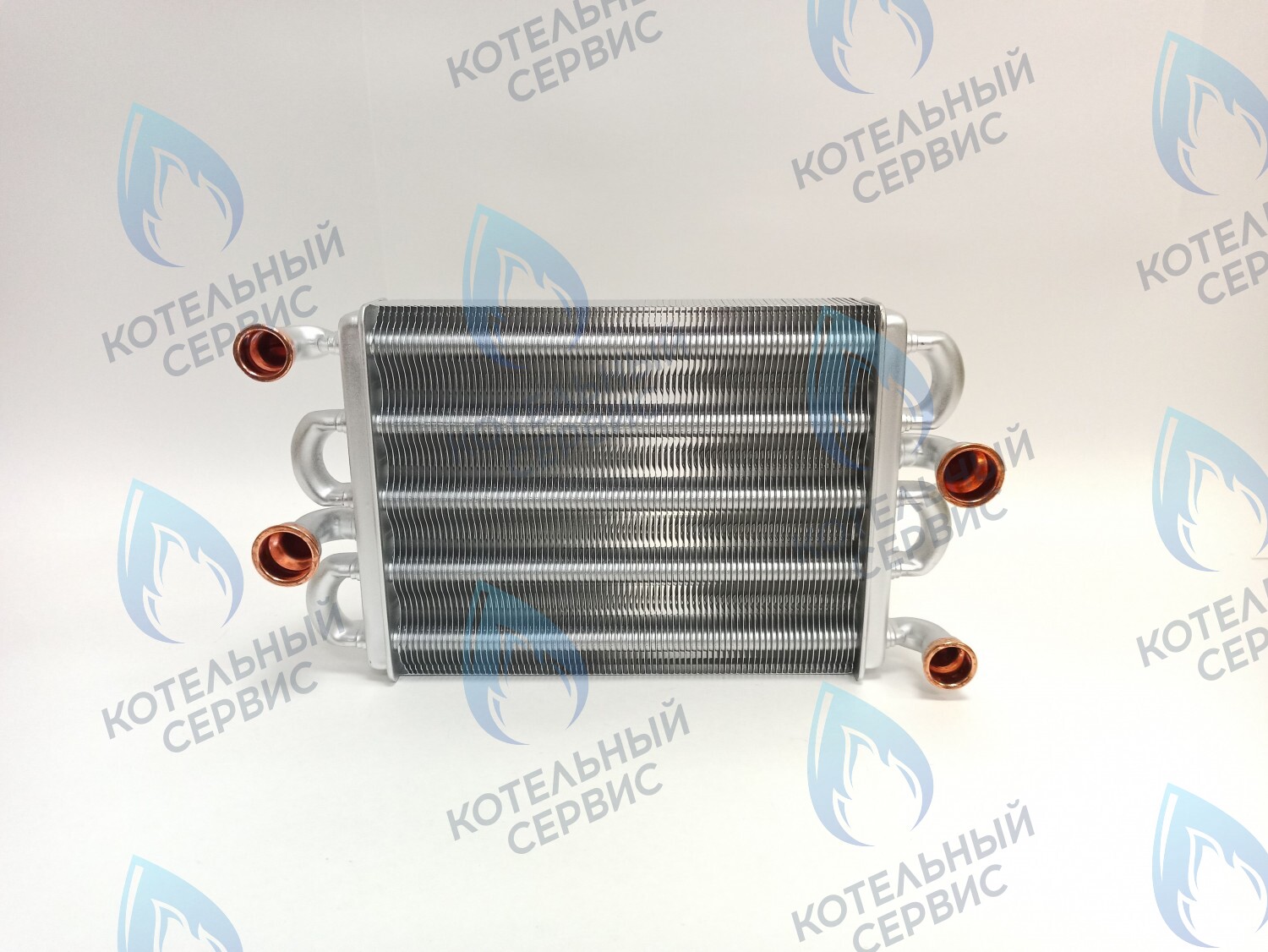 EB041-230 Битермический теплообменник (правильный размер) FERROLI DOMINA F 11-20 N, DOMIproject F 24 D (39837660, 39837665, 37405340) 