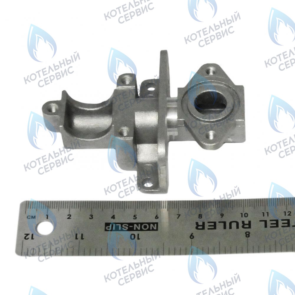 5657180 Фланец с прокладкой рампы подачи газа в сборе BAXI 