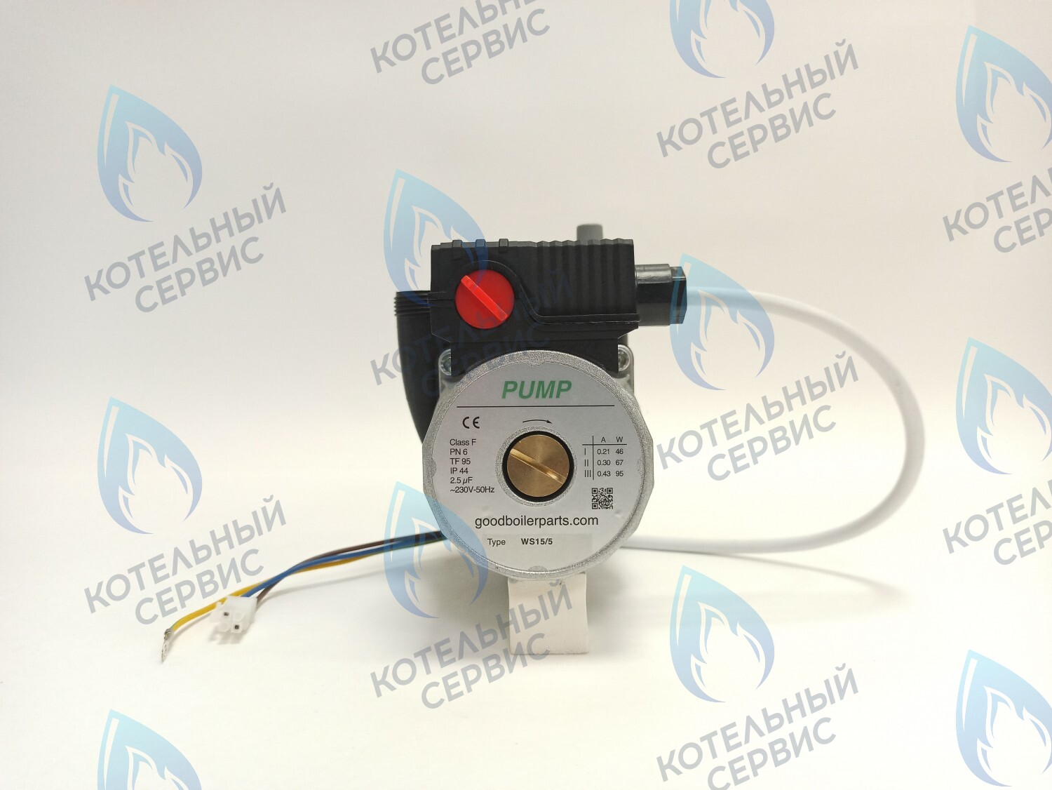 PM002AW50-GW95-N-Комп Циркуляционный насос в сборе PUMP WS15/5 с проводом вариант замены насоса Navien Deluxe, Ace, Atmo, 30000469A, 30000469B. 