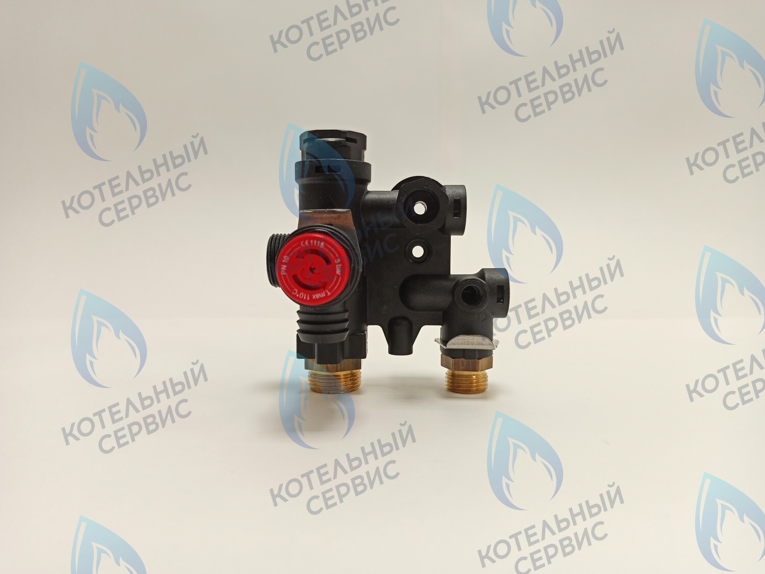 HH005B Часть гидрогруппы отопления подающая (пластик) Light 12кВт-18кВт-24кВт FEDERICA BUGATTI 