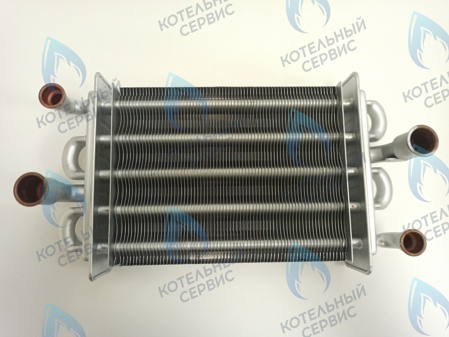 EB082-230 Теплообменник битермический L=230мм Space 11кВт/18кВт/24кВт (AA07000029, AA07000030) 