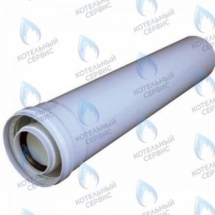 VY-05M Участок коаксиальный (удлинение) 0,5м, Ø60/100мм  VIVAT 