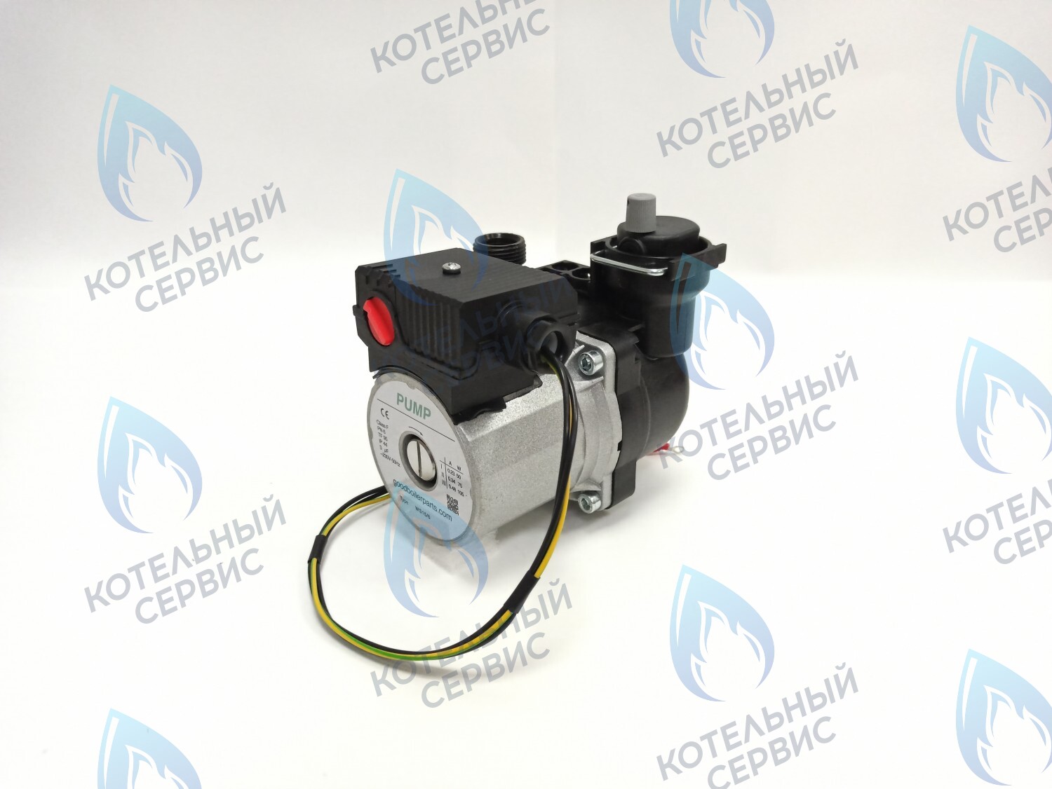 PM002AW60-GW105-N-Комп Циркуляционный насос в сборе PUMP WS15/6 с проводом вариант замены насоса Navien Deluxe, Ace, Atmo, 30000469A, 30000469B. 