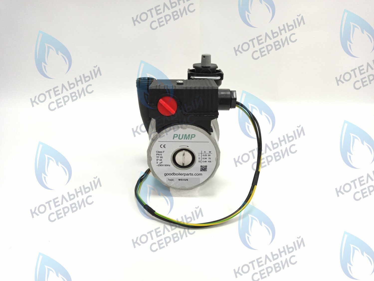 PM002AW60-GW105-N-Комп Циркуляционный насос в сборе PUMP WS15/6 с проводом вариант замены насоса Navien Deluxe, Ace, Atmo, 30000469A, 30000469B. 