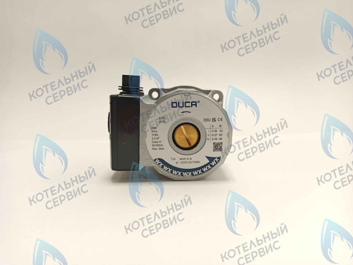 PH-W21CCW60-DW85BB Двигатель насоса DUCA WXR 12-6 (против часовой стрелки) аналог Wilo TSL 12-6 