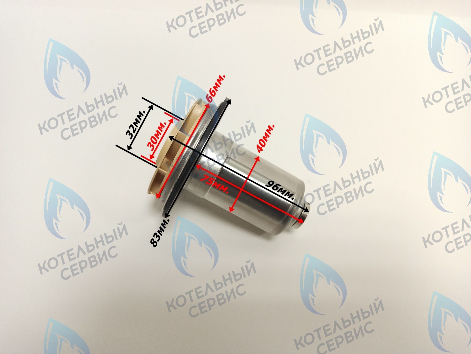 PPR-G30CCW-S40-66 Втулка ротор насоса (против часовой стрелки)  для маркировки GPD15-50, 85W 