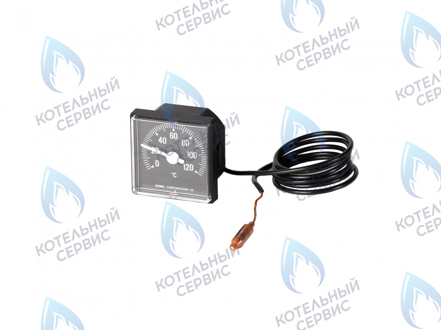 ST001-CEWAL Термометр капиллярный CEWAL 45х45 мм PLO KLO (0020025279) 