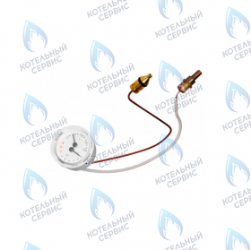 Манометр с капилляром 0-4 бар для Viessmann Vitopend 100 WH1B