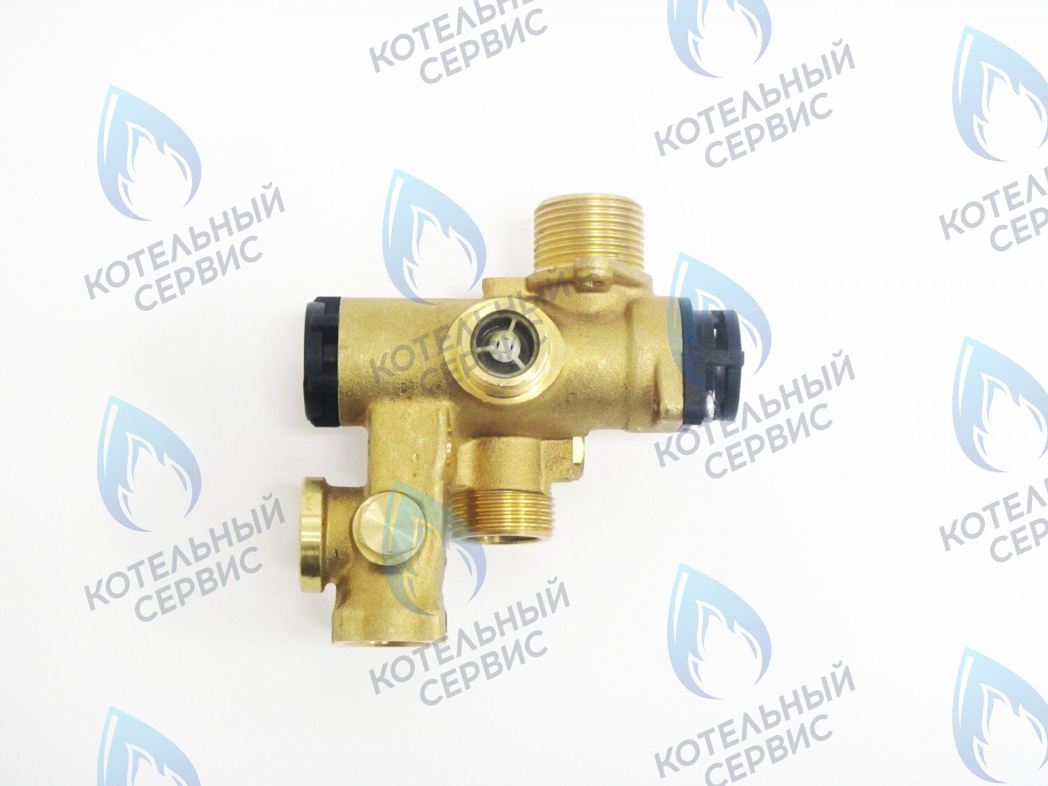 0104 Трехходовой клапан - гидравлический блок (левая часть) 