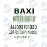 3101320 Задняя секция (задний элемент) Baxi Slim 
