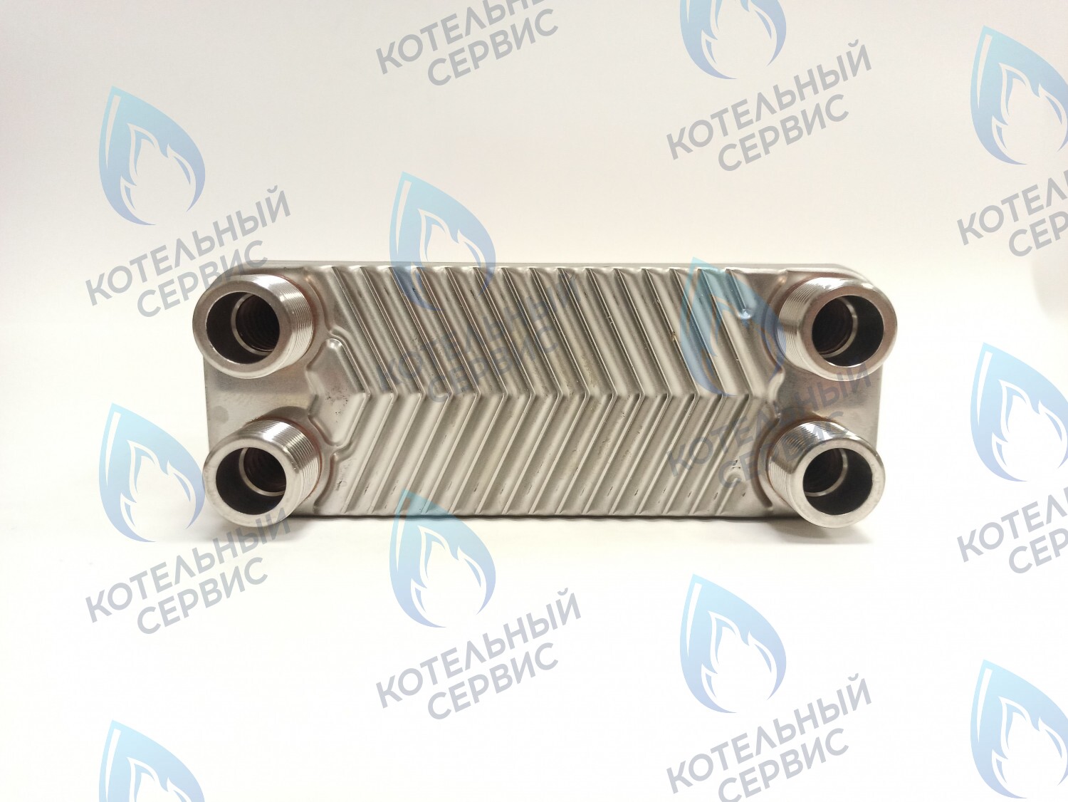 ES190H-000-42R-CH Теплообменник вторичный (ГВС) подключение 4x3/4" 90кВт (42 пластины) 