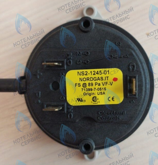 23819 Прессостат воздушный 89 Pa (ранее было 97 Pa) (USA) NevaLux 7211 / 7224 / 8224 PRBNS2-1245-00,PRBNS2-1245-01 (аналог STG-WPC66) 