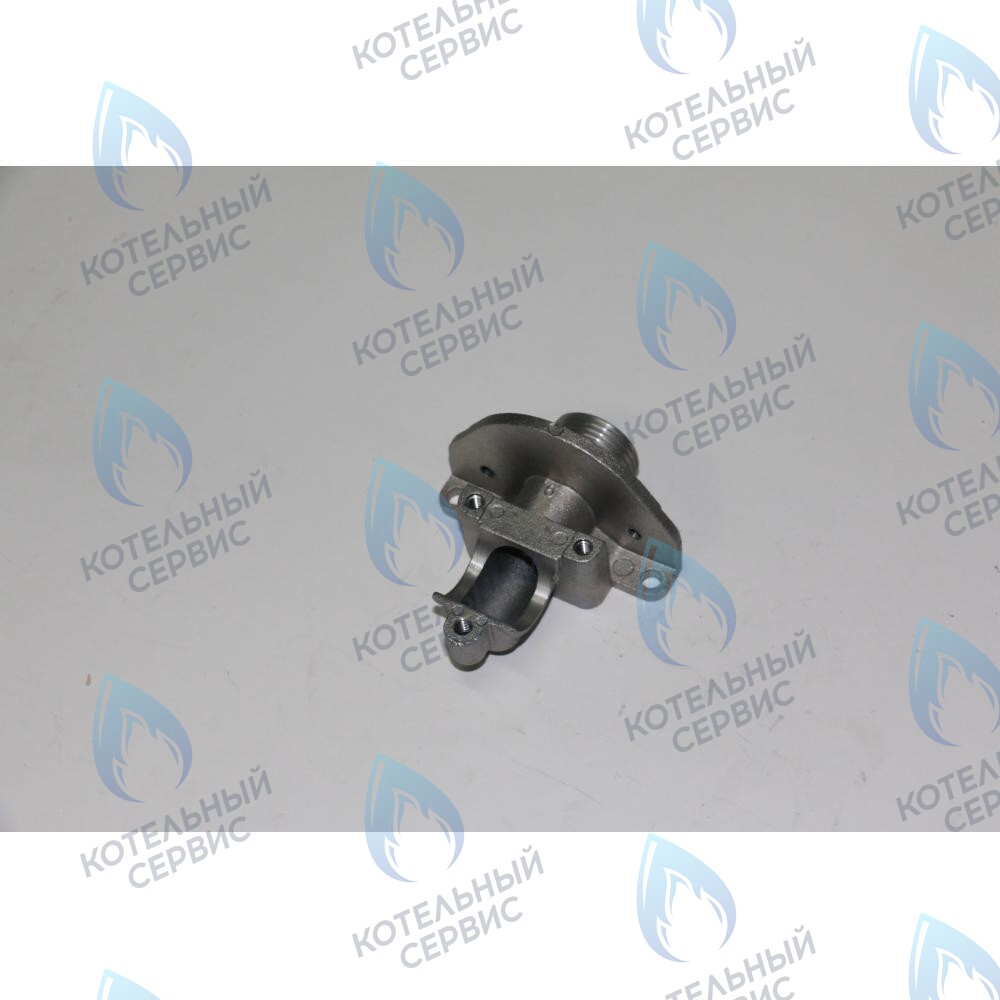 607990 Фланец с прокладкой рампы подачи газа в сборе BAXI 