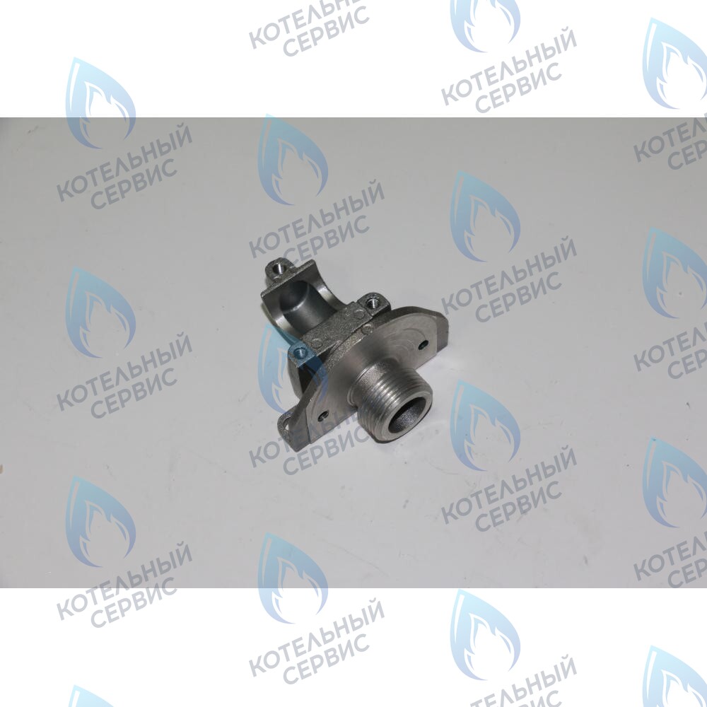 607990 Фланец с прокладкой рампы подачи газа в сборе BAXI 