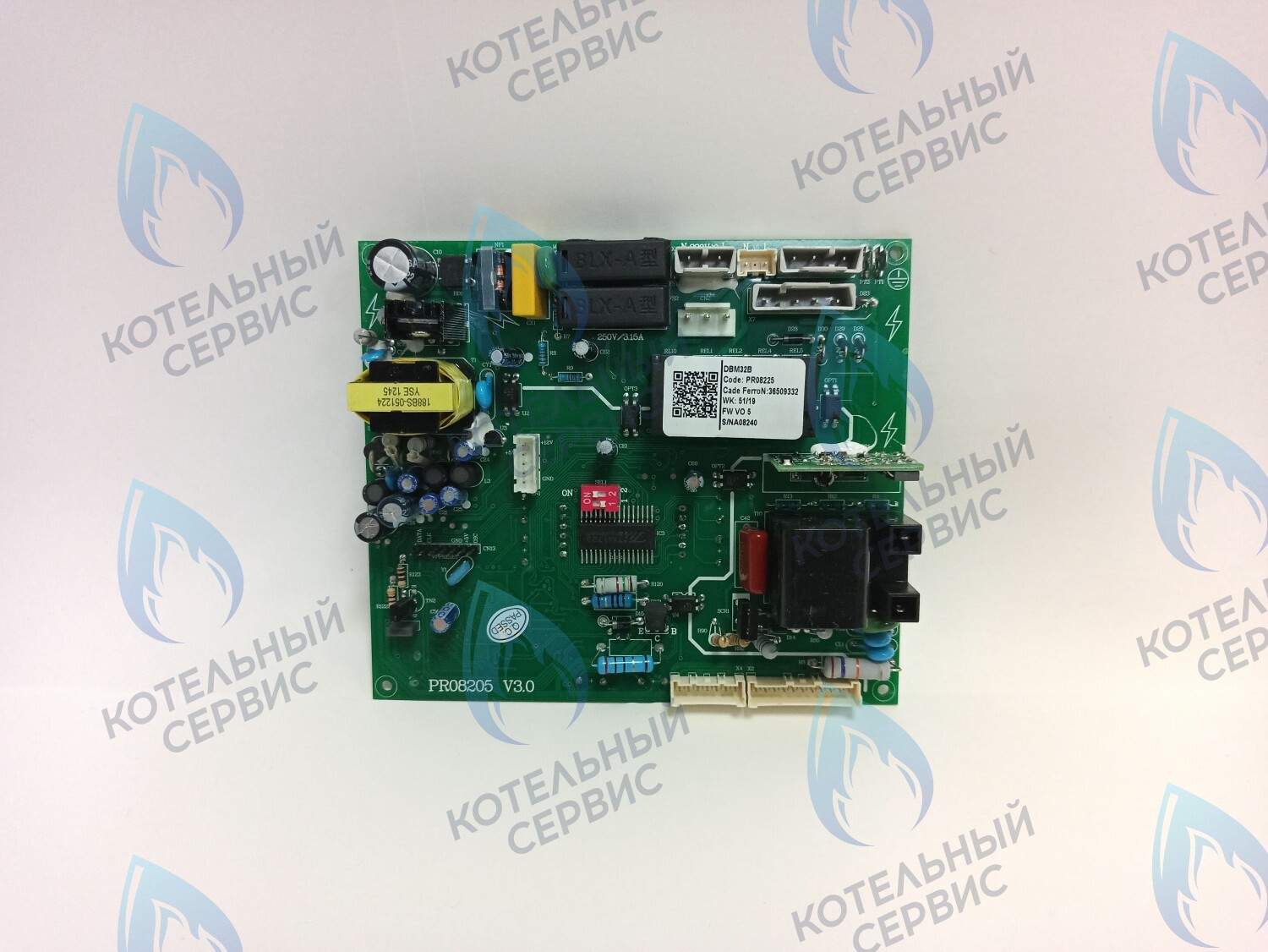 CB019 Плата управления PR08205 V3.0 DBM32B Ferroli Diva C/F 13-37 (36509332, 39848722) 