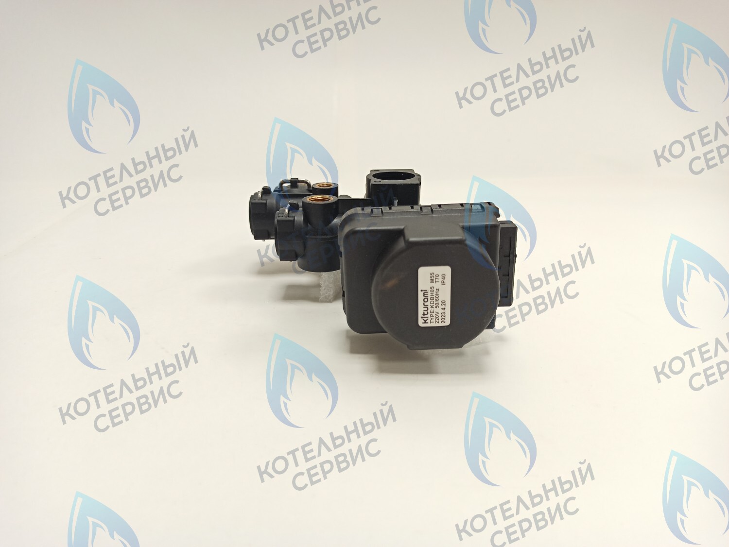 S323100125 Гидроузел с двигателем клапана трехходового (WA.1, WA.2, WA.3, WA S, WA C) KITURAMI 