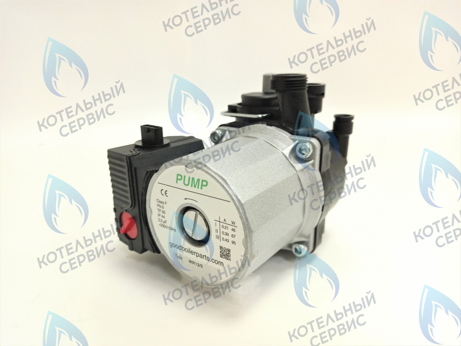 PMB60AW50-GW95R-Комп Насос циркуляционный 12/5 95w BOSCH WBN2000/WBN6000, BUDERUS U072 (87186481810) 