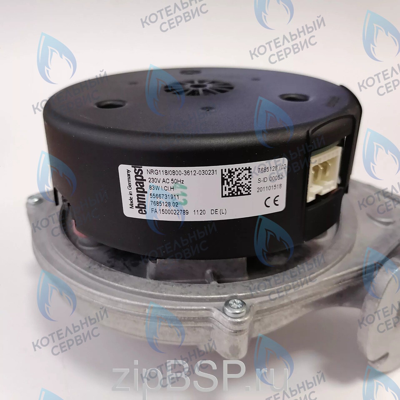 768062100 Вентилятор дымоудаления  NRG 118 (старый 710692300) Baxi 