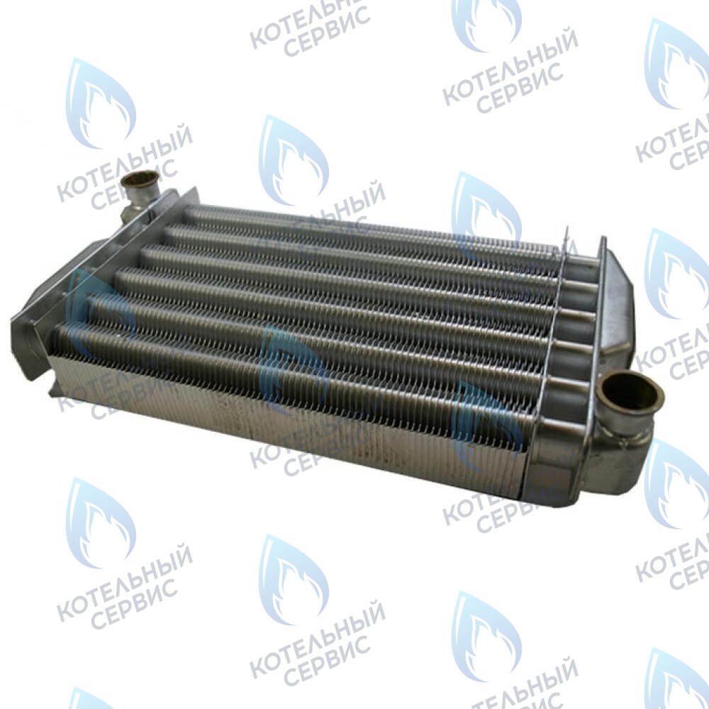 5677660 Теплообменник первичный 14кВт-24кВт Eco, Compact, 3 Compact, Four, 4s, 5 Compact Fourtech BAXI 