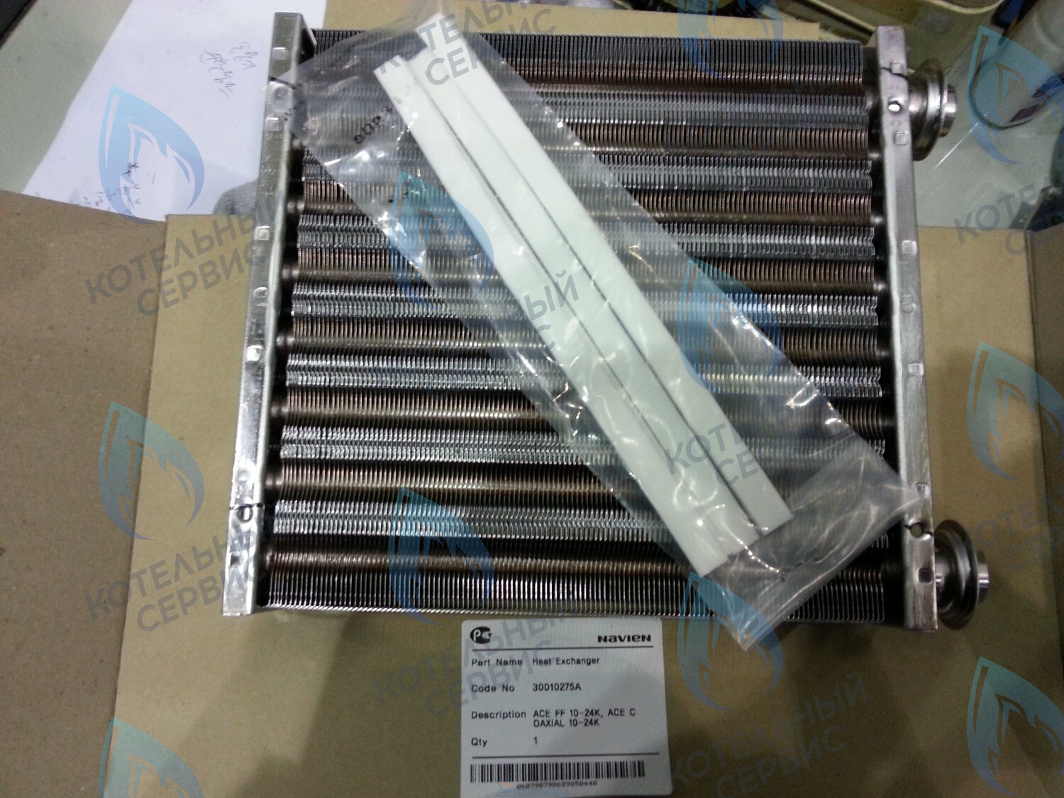 30012859B Теплообменник основной (первичный) Navien Ace 13-24K, Deluxe 13-24K 