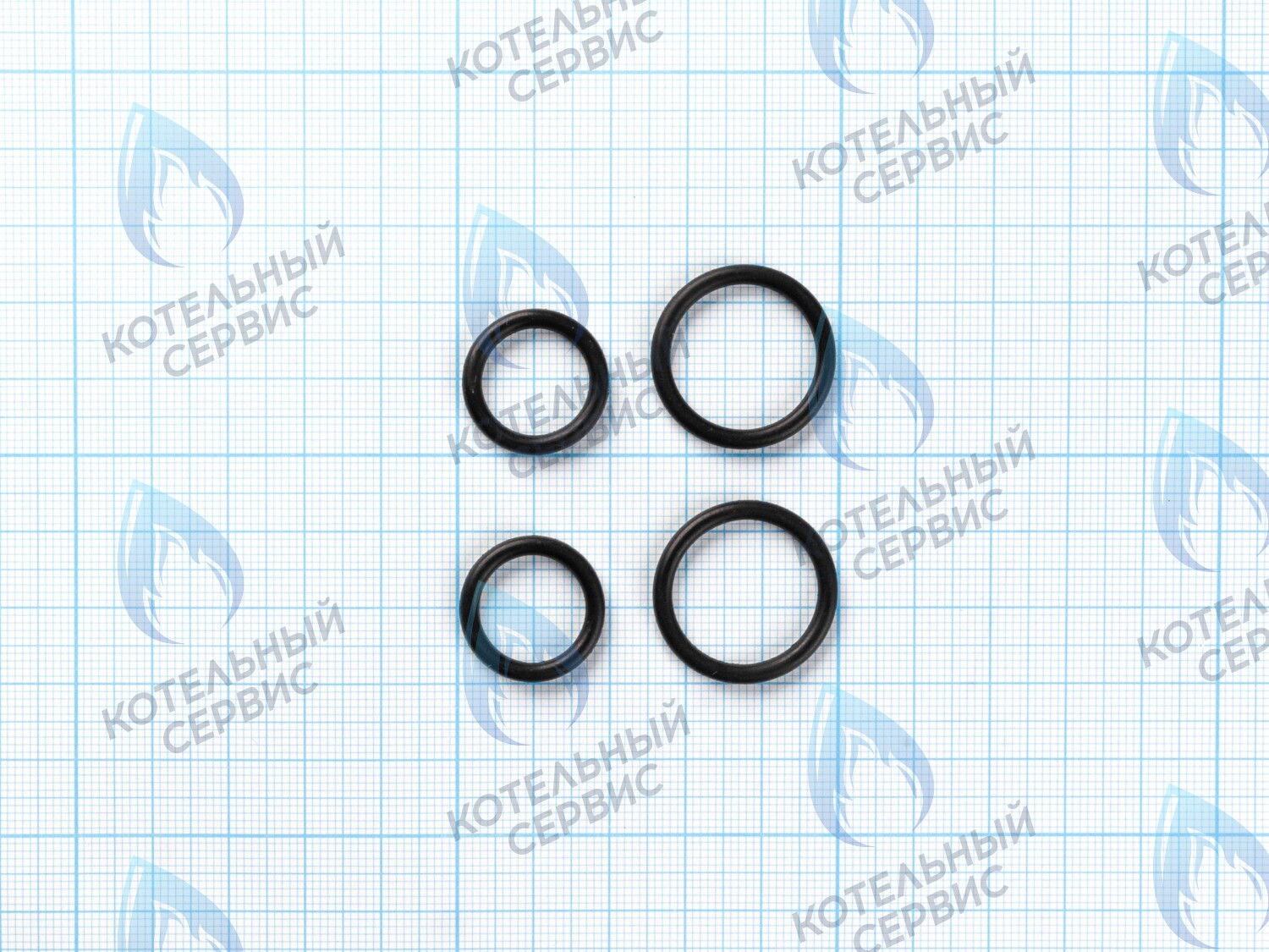 ZP002-Комп Комплект прокладок для битермического теплообменника GAZLUX, GAZECO (4 шт) 