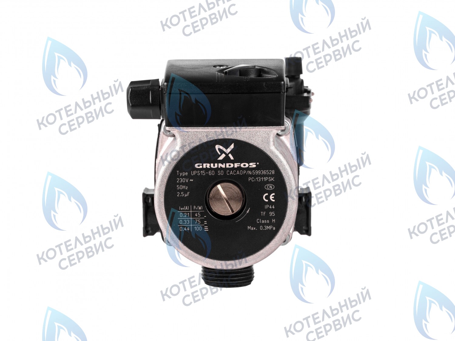 PM004AG60-GR100-Комп Насос циркуляционный GRUNDFOS UPS 15-60 S0 CACAO, CACA0 GAZLUX Premium (03-2002) 