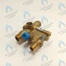 63104100551P Гидрогруппа выходная (трехходовой клапан) BAXI ECO NOVA, ECO Classic 
