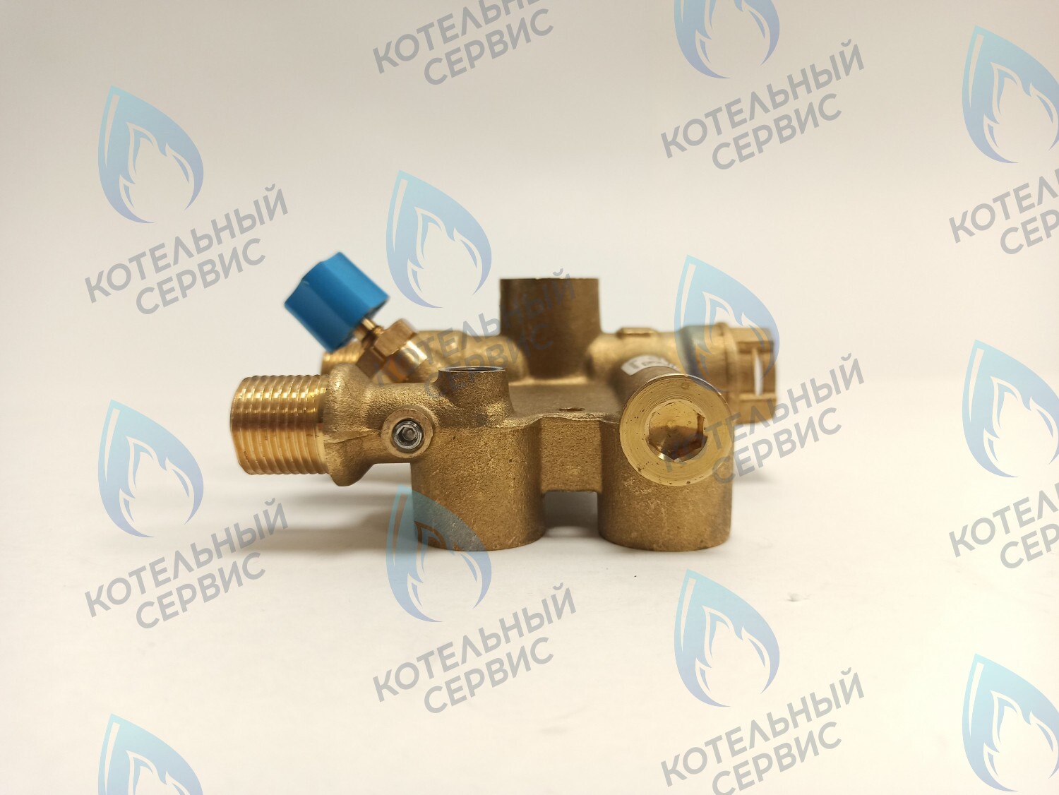 63104100551P Гидрогруппа выходная (трехходовой клапан) BAXI ECO NOVA, ECO Classic 