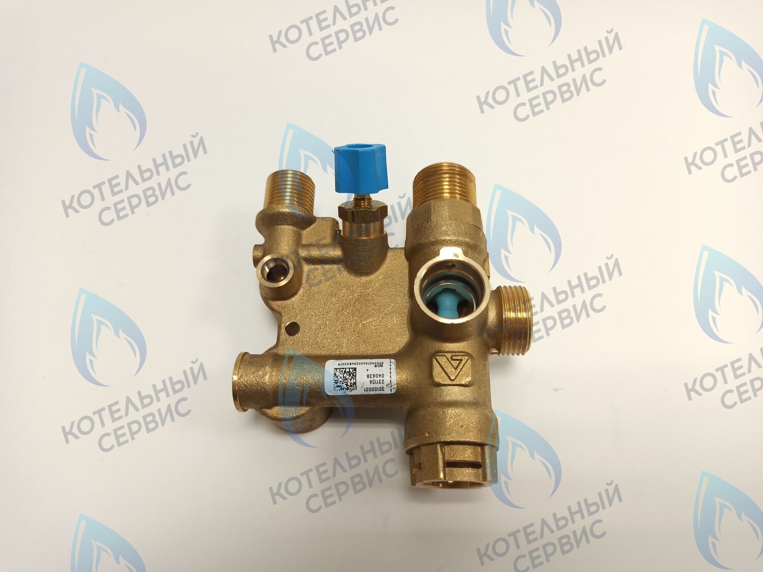 63104100551P Гидрогруппа выходная (трехходовой клапан) BAXI ECO NOVA, ECO Classic 