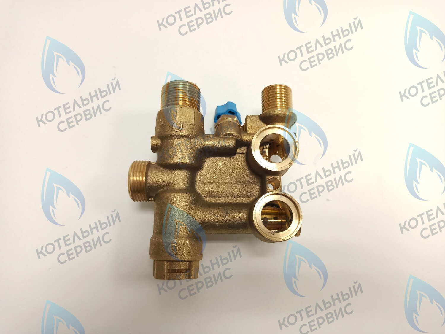 63104100551P Гидрогруппа выходная (трехходовой клапан) BAXI ECO NOVA, ECO Classic 