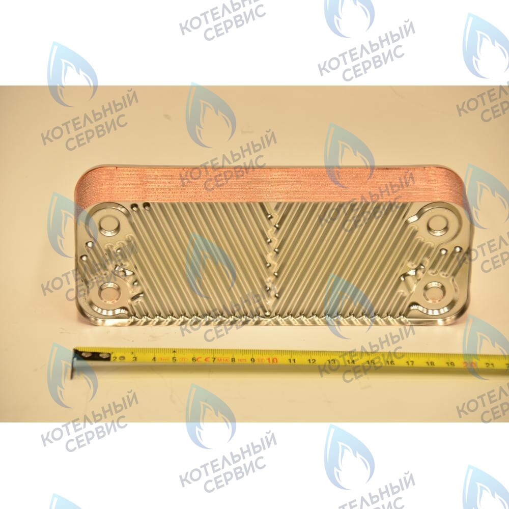 711613200 Теплообменник ГВС пластинчатый вторичный на 20 пластин BAXI 