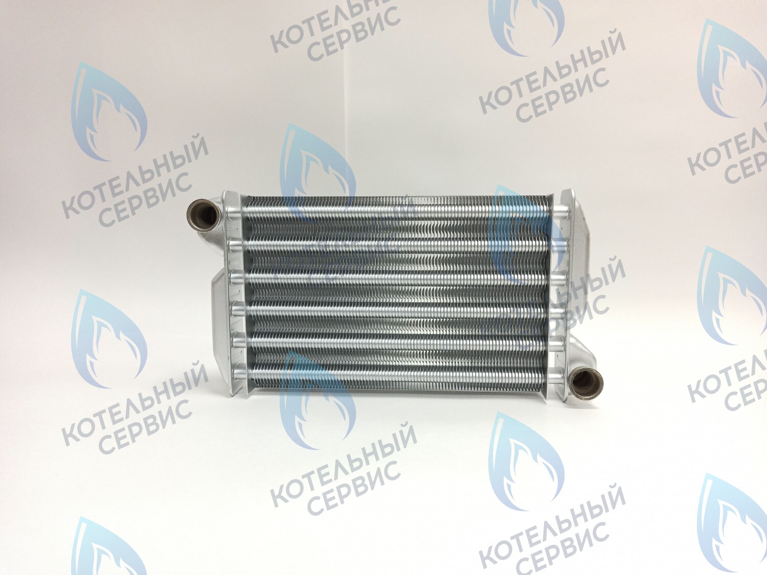 EM001-270 Теплообменник первичный основной 270мм (с клипсой датчика перегрева) Baxi Fourtech, Eco Four, Eco 3 Compact 1.14-1.24  (5677660) 