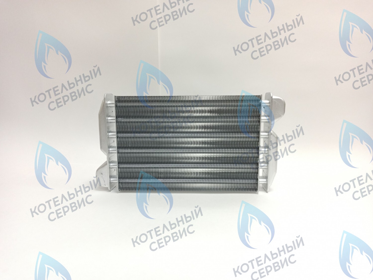 EM001-270 Теплообменник первичный основной 270мм (с клипсой датчика перегрева) Baxi Fourtech, Eco Four, Eco 3 Compact 1.14-1.24  (5677660) 