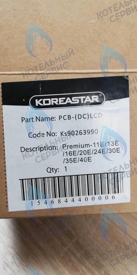 KS90263990 Плата управления с дисплеем (квадратная) PR01317 KoreaStar Premium 