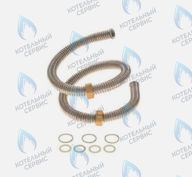 8738804516 Труба гофрированная (сталь) DN16 1000мм BOSCH 