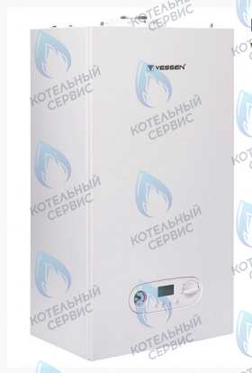 Котел газовый настенный двухконтурный (закрытая камера сгорания) VESSEN ECO
