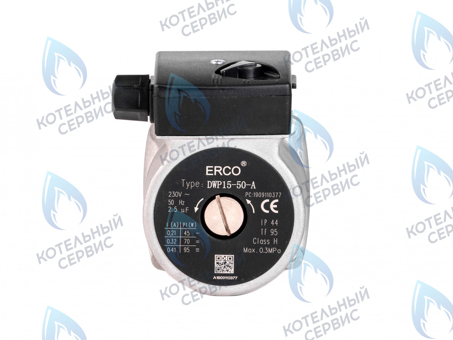 PH-G30CCW50-ER95 Двигатель насоса (против часовой) ERCO DWP15-50-A (без улитки) 