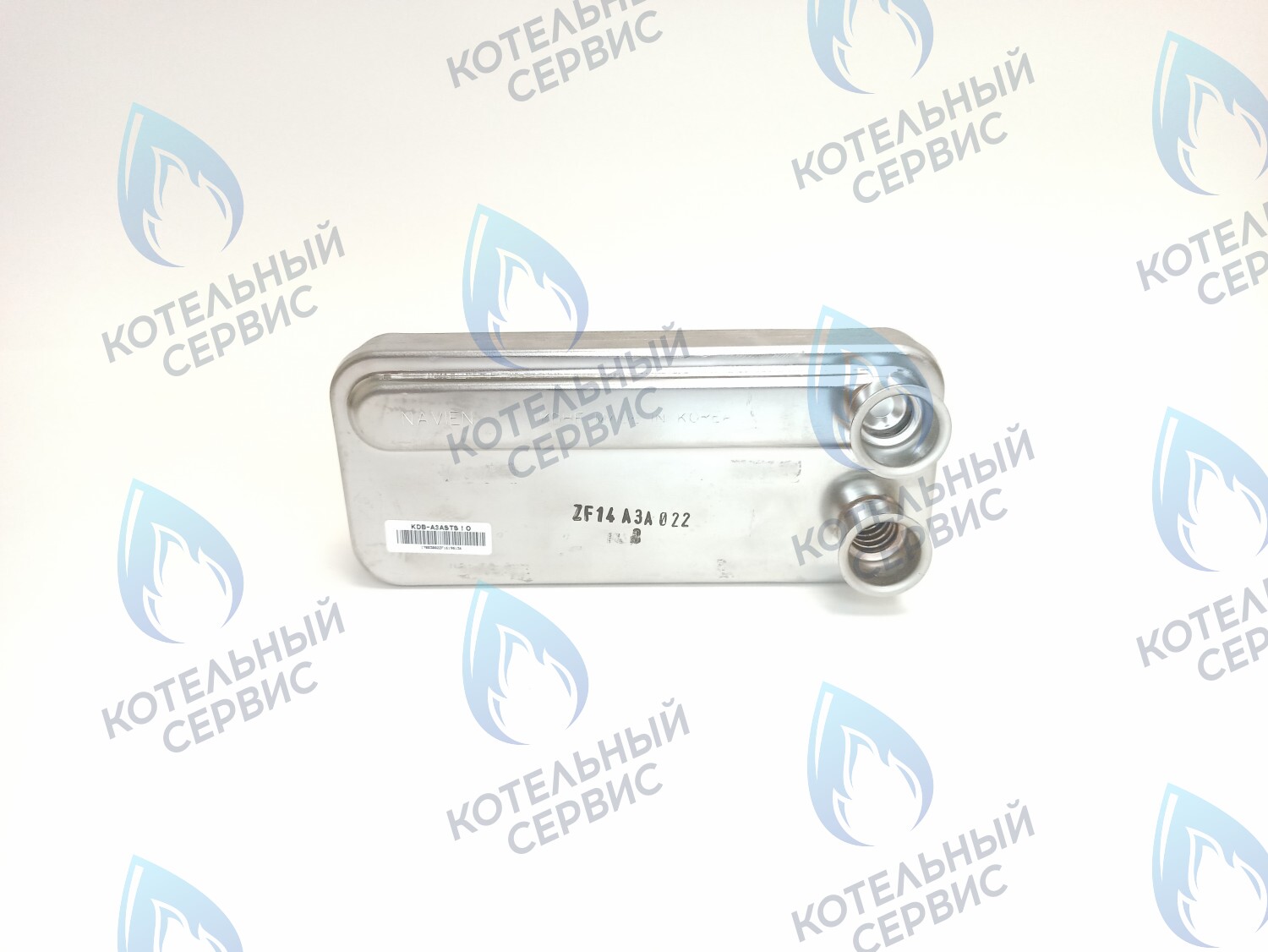 30004993A Теплообменник ГВС (вторичный) 8 пластин Navien Deluxe 13-20K 