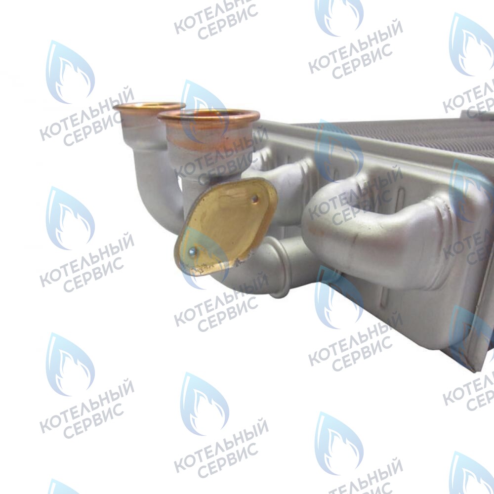 5700520 Теплообменник битермический 225мм four 18F BAXI 