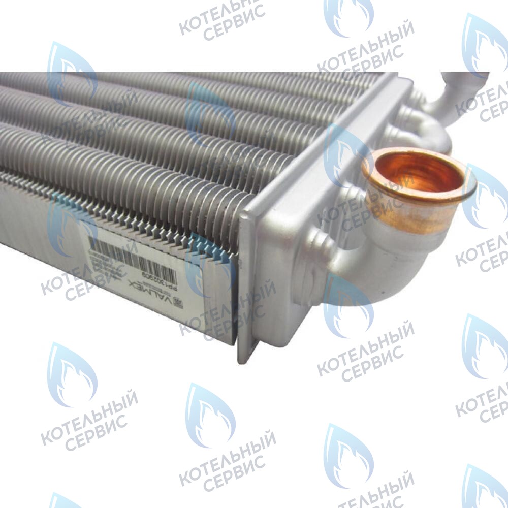 5700520 Теплообменник битермический 225мм four 18F BAXI 