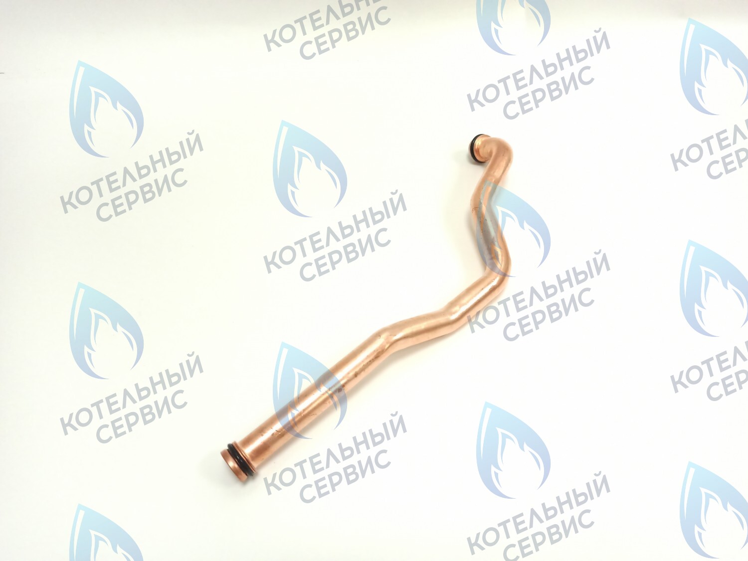 WT002 Трубка СО (левая) ПОДАЧА Ariston Ariston BS, BS II, CLASS, EGIS PLUS, GENUS, MATIS (для медного теплообменника) (65106309) 