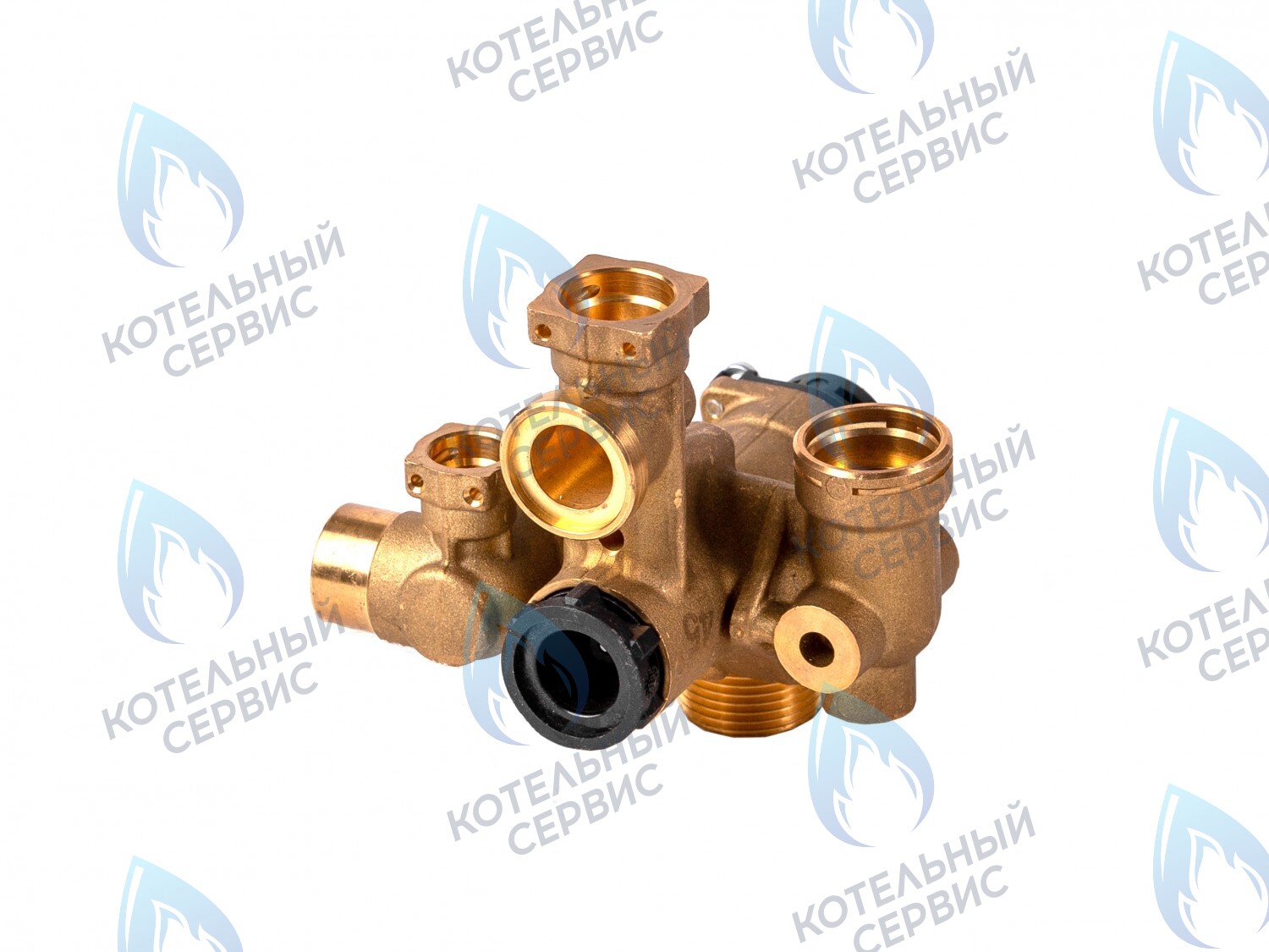 21043 Клапан трехходовой 500.180 (NEVA LUX 8224/8624, Master Gaz 24 / 24 F)  (для котлов с датчиком температуры TP01AH1LQ) NEVALUX 